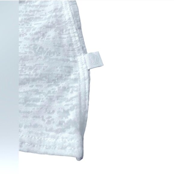 Lululemon Sweetest Day Long Sleeve Burnout White size 12 - Picture 4 of 5